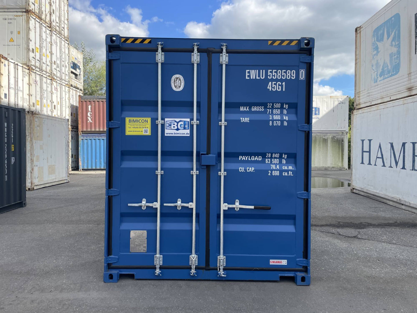 40 Fuß High Cube Seecontainer / Lagercontainer, One Way