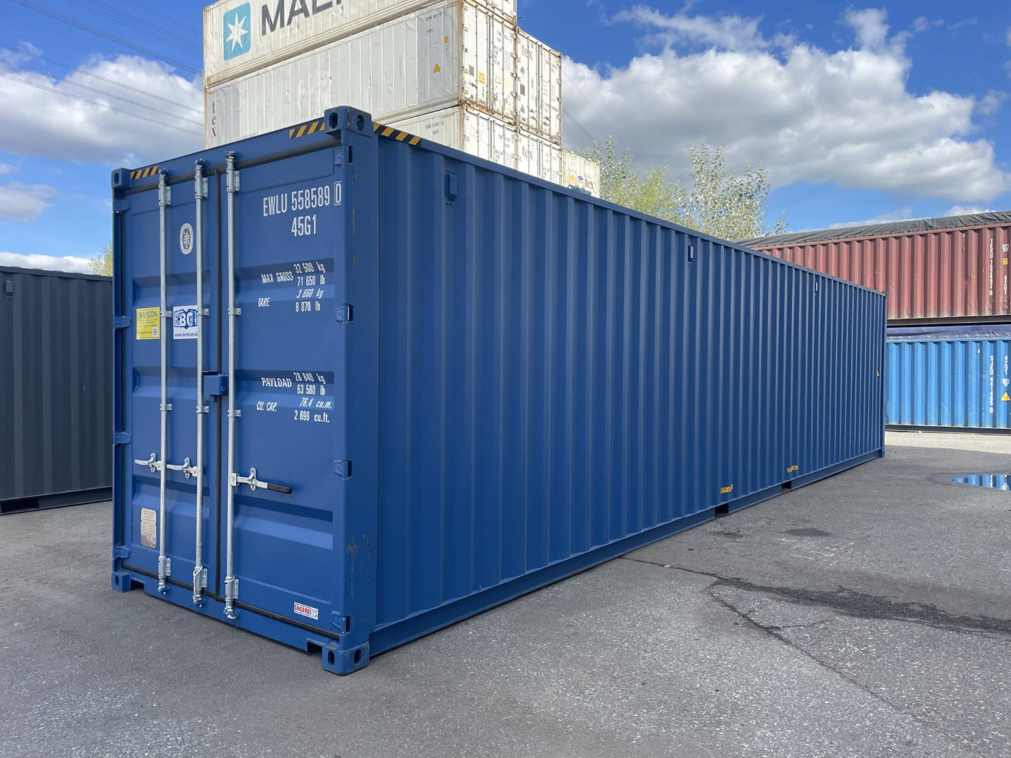 40 Fuß High Cube Seecontainer / Lagercontainer, One Way