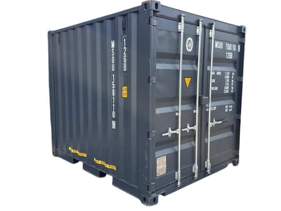 10 Fuß Lagercontainer – IICL Standard (RAL 7016 / Weiß)
