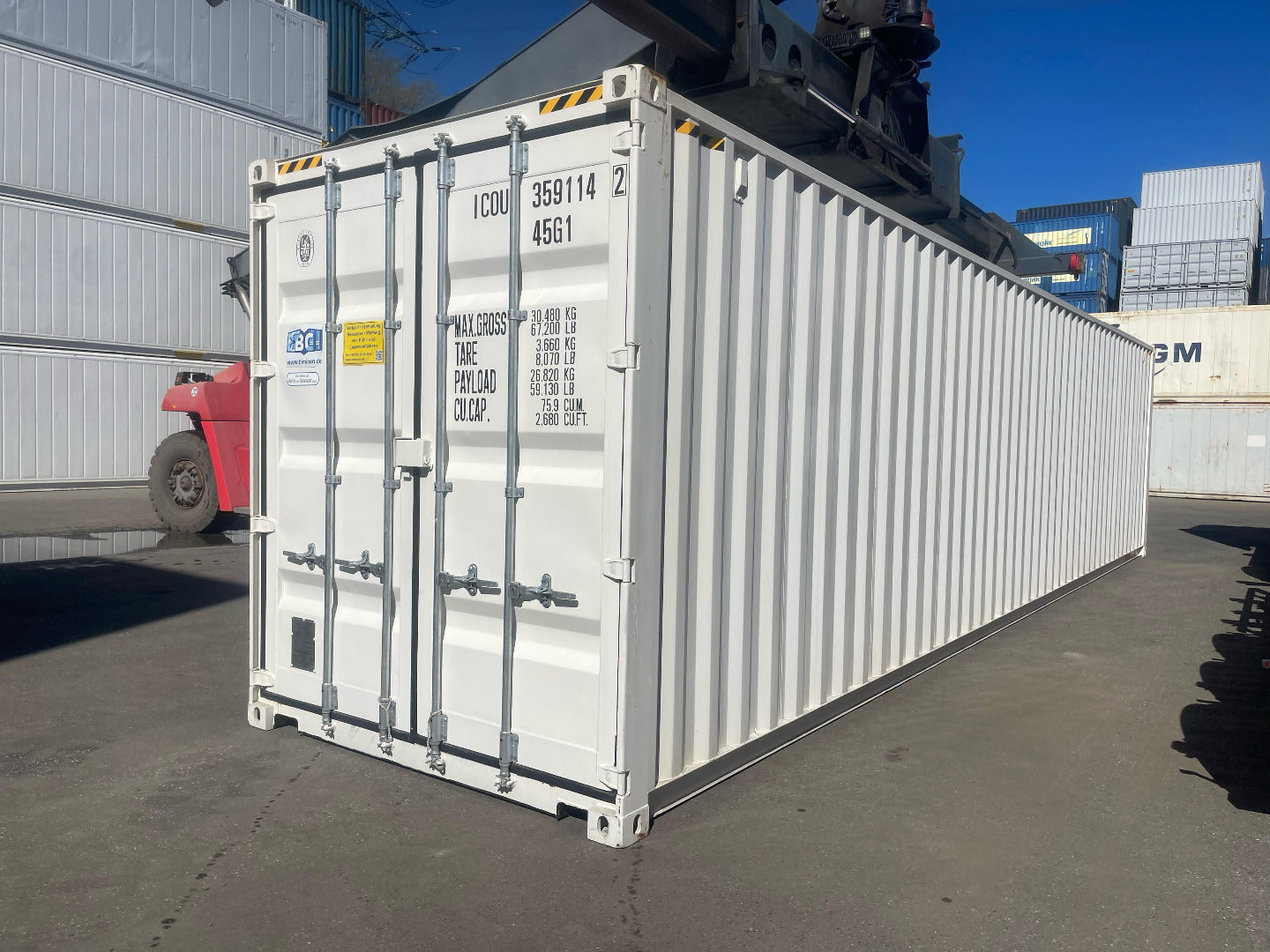 40 Fuß HC Seecontainer
