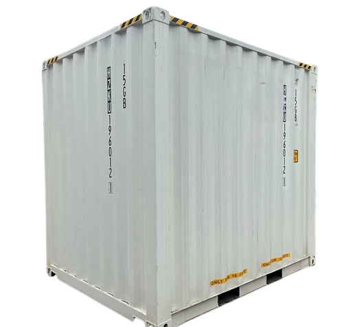 10 Fuß Würfel Versandcontainer – IICL Standard (weiß)
