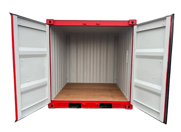 8 Fuß Seecontainer – IICL Standard (rot)