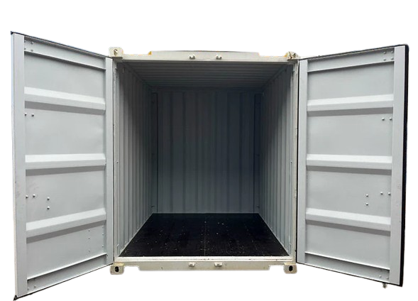 10 Fuß Würfel Versandcontainer – IICL Standard (weiß)