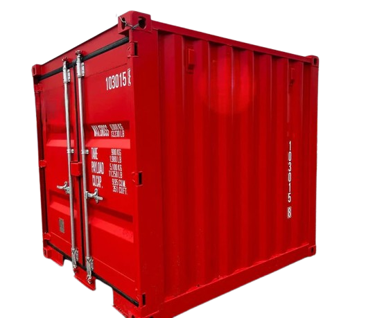 8 Fuß Seecontainer – IICL Standard (rot)