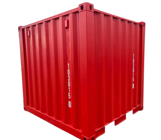 8 Fuß Seecontainer – IICL Standard (rot)