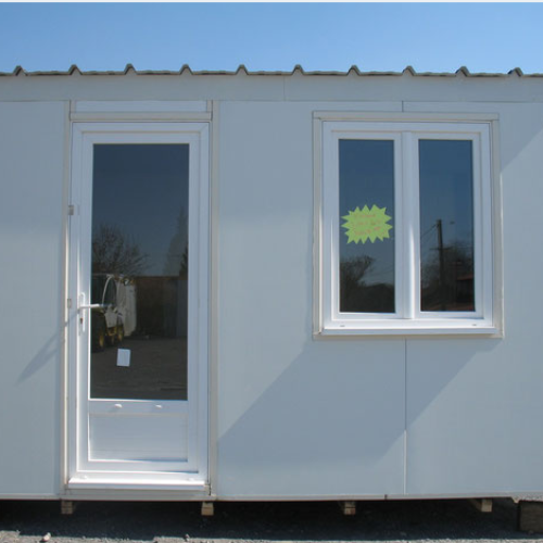 Bungalow de chantier/ sanitarie / bureau 3.8 x 2.4m